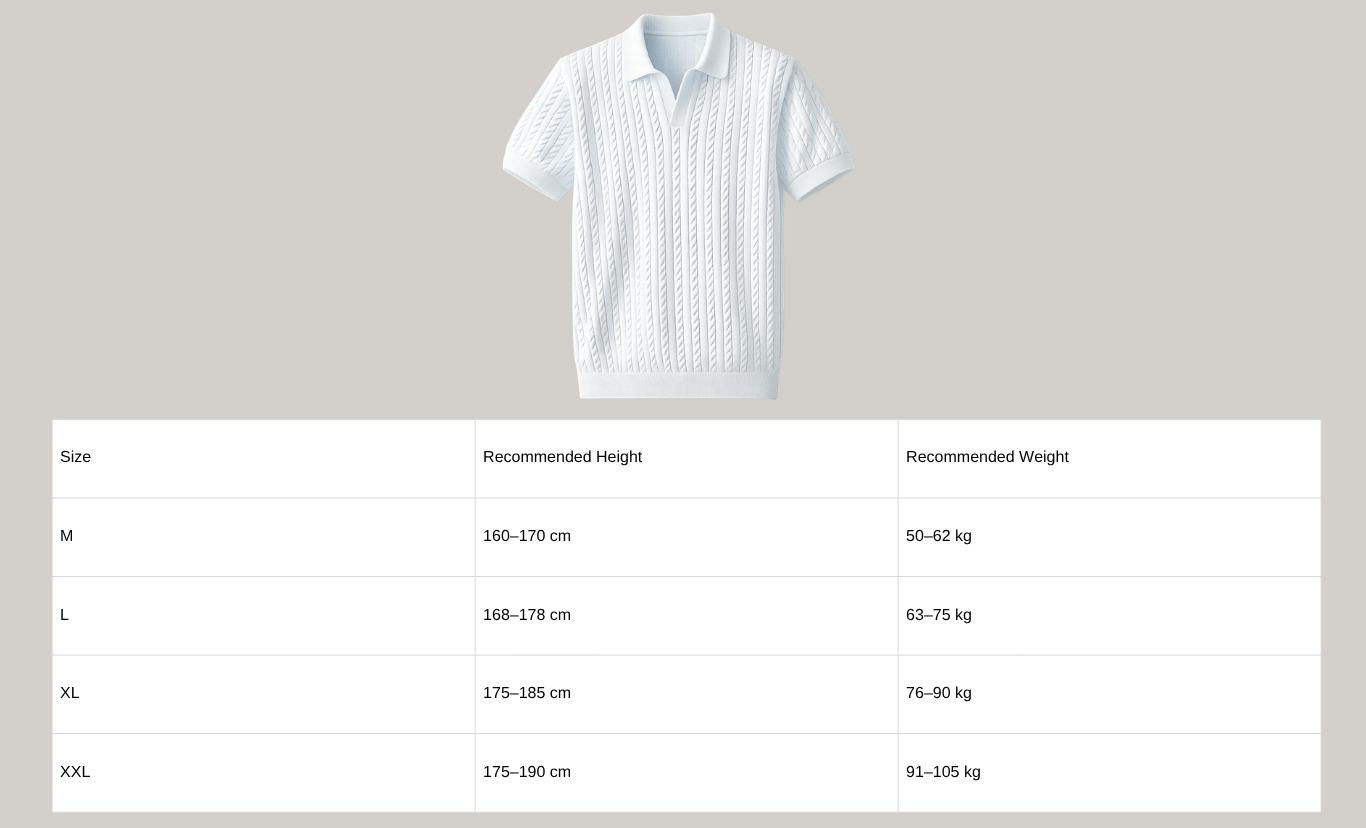Size Guide